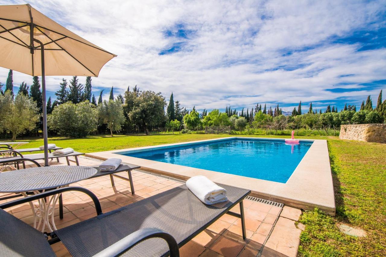 Traumhafte Finca Son Senyor - Mit Pferdekoppel Villa Sa Pobla Buitenkant foto