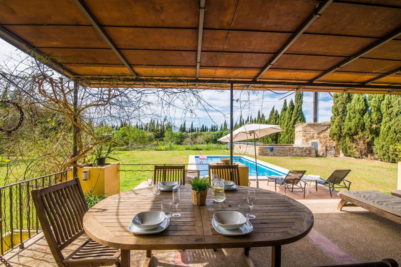 Traumhafte Finca Son Senyor - Mit Pferdekoppel Villa Sa Pobla Buitenkant foto