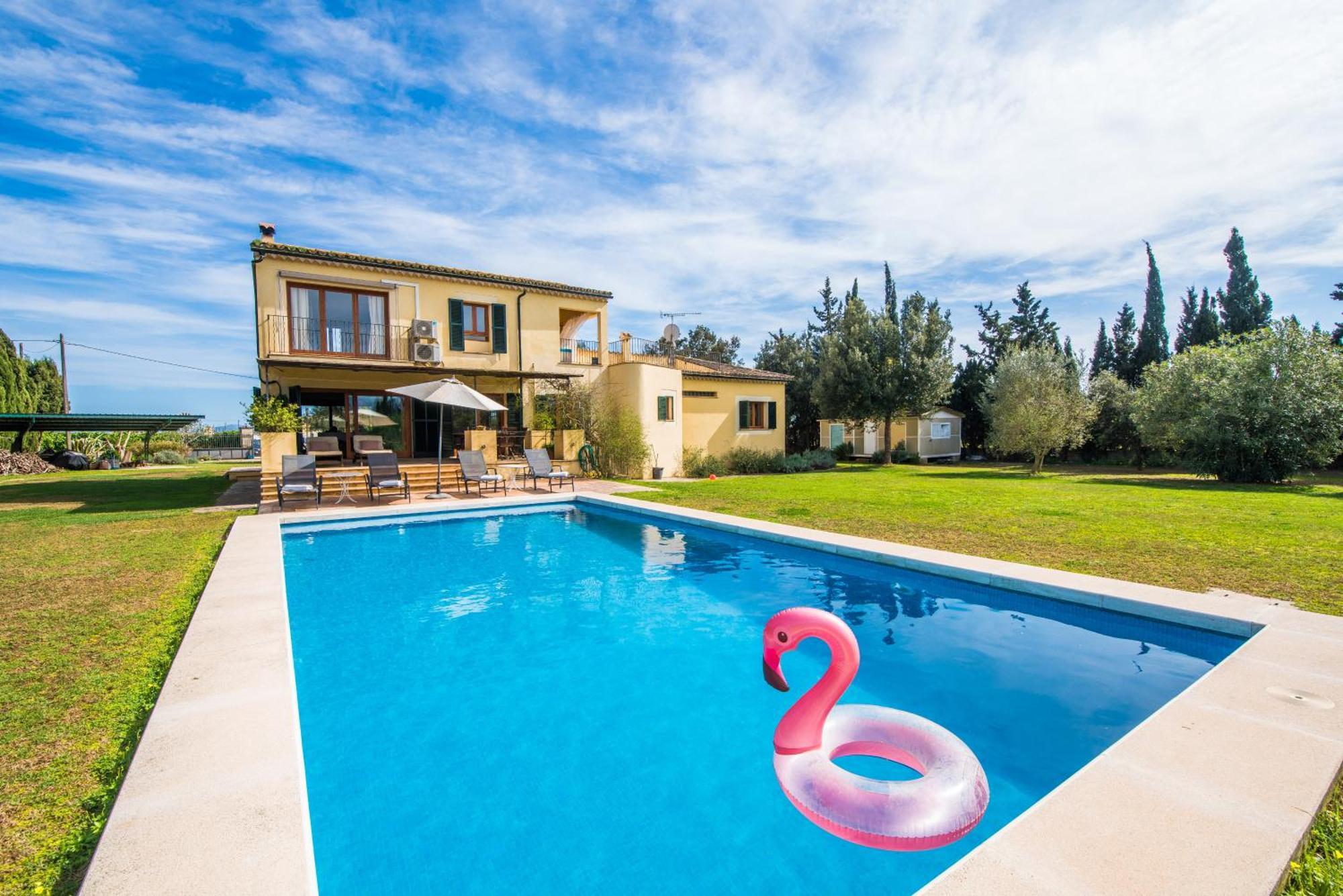 Traumhafte Finca Son Senyor - Mit Pferdekoppel Villa Sa Pobla Buitenkant foto