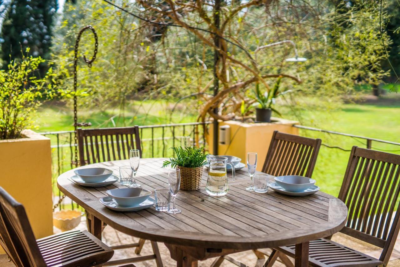 Traumhafte Finca Son Senyor - Mit Pferdekoppel Villa Sa Pobla Buitenkant foto