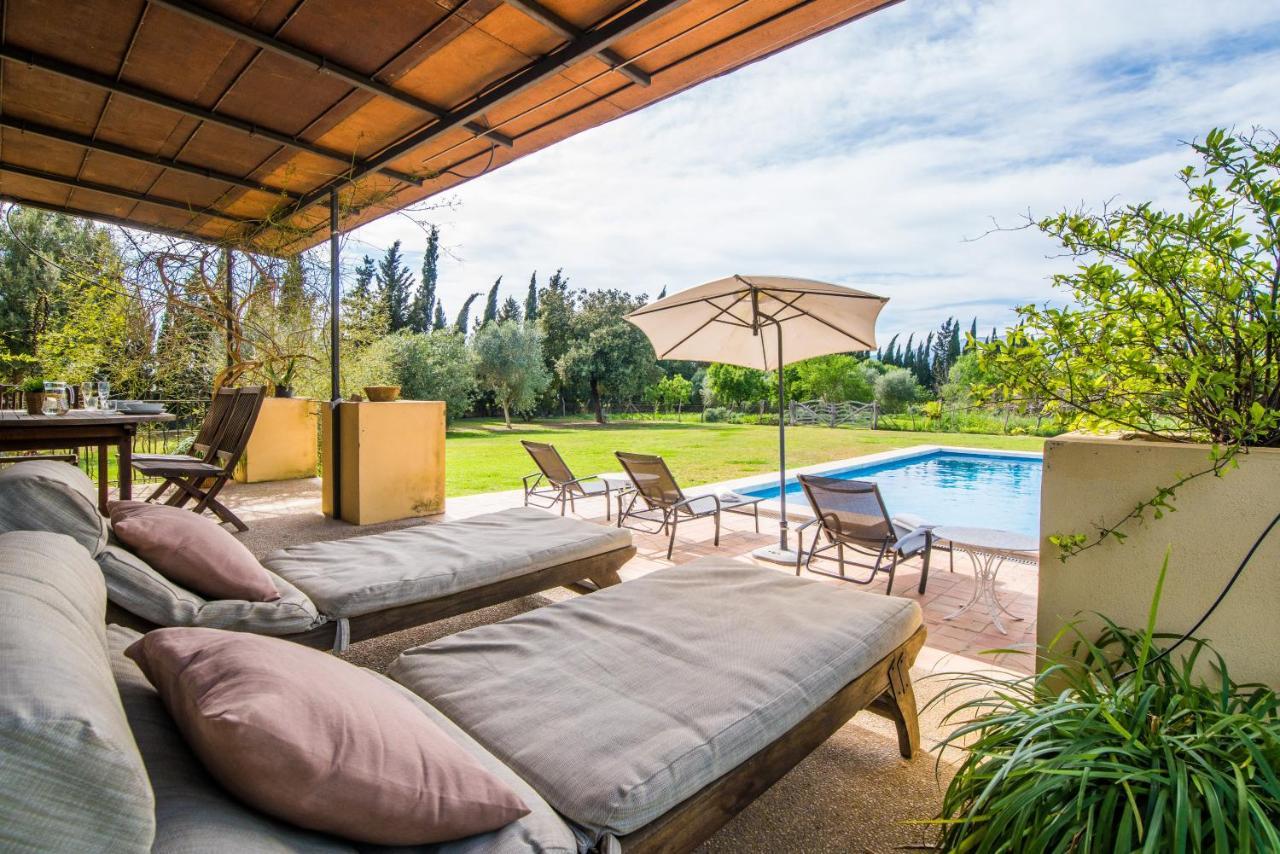Traumhafte Finca Son Senyor - Mit Pferdekoppel Villa Sa Pobla Buitenkant foto