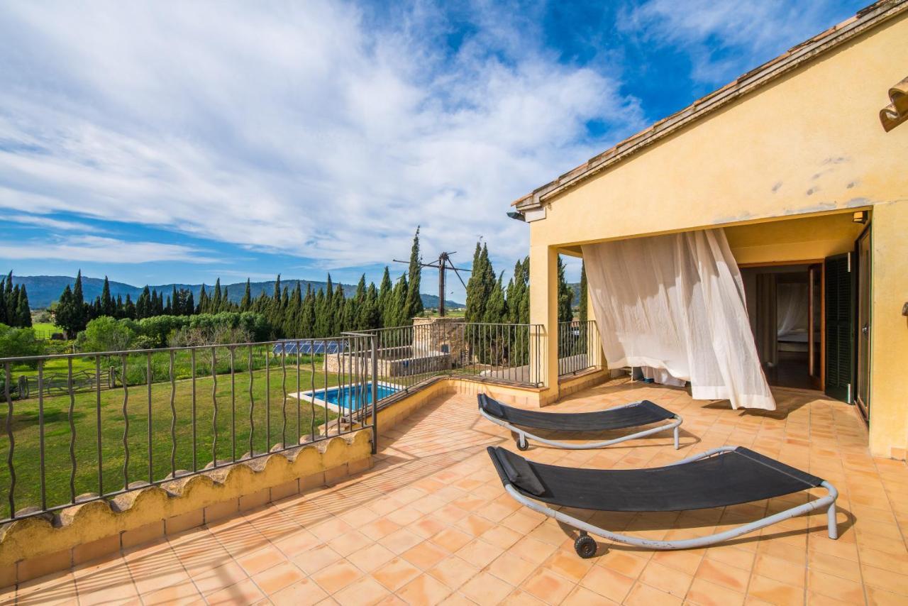 Traumhafte Finca Son Senyor - Mit Pferdekoppel Villa Sa Pobla Buitenkant foto