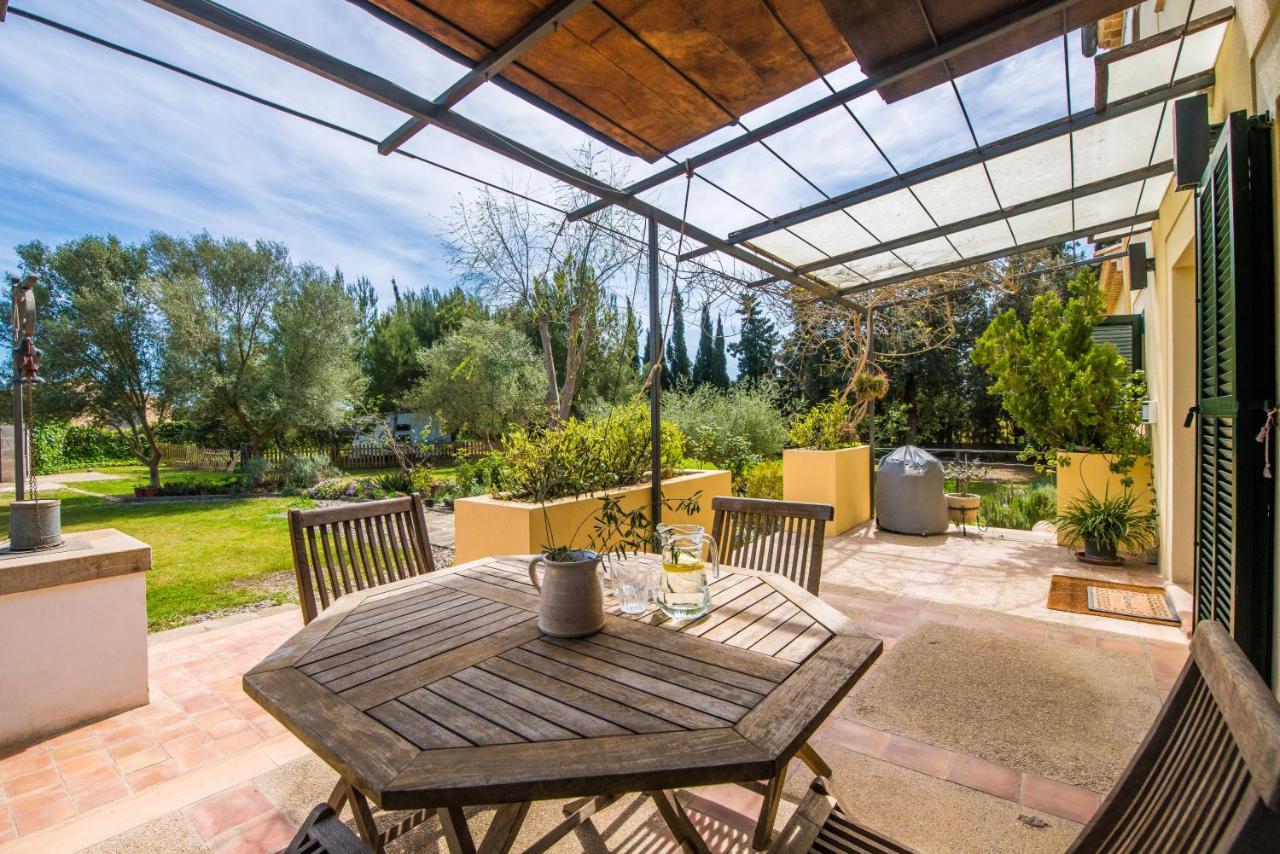 Traumhafte Finca Son Senyor - Mit Pferdekoppel Villa Sa Pobla Buitenkant foto