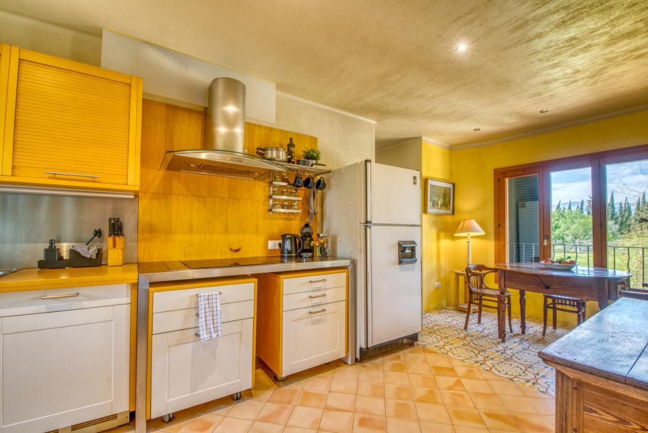 Traumhafte Finca Son Senyor - Mit Pferdekoppel Villa Sa Pobla Buitenkant foto