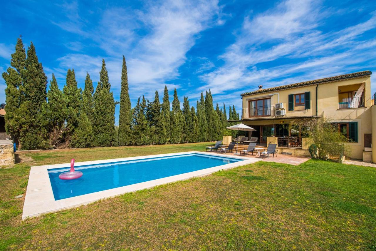 Traumhafte Finca Son Senyor - Mit Pferdekoppel Villa Sa Pobla Buitenkant foto