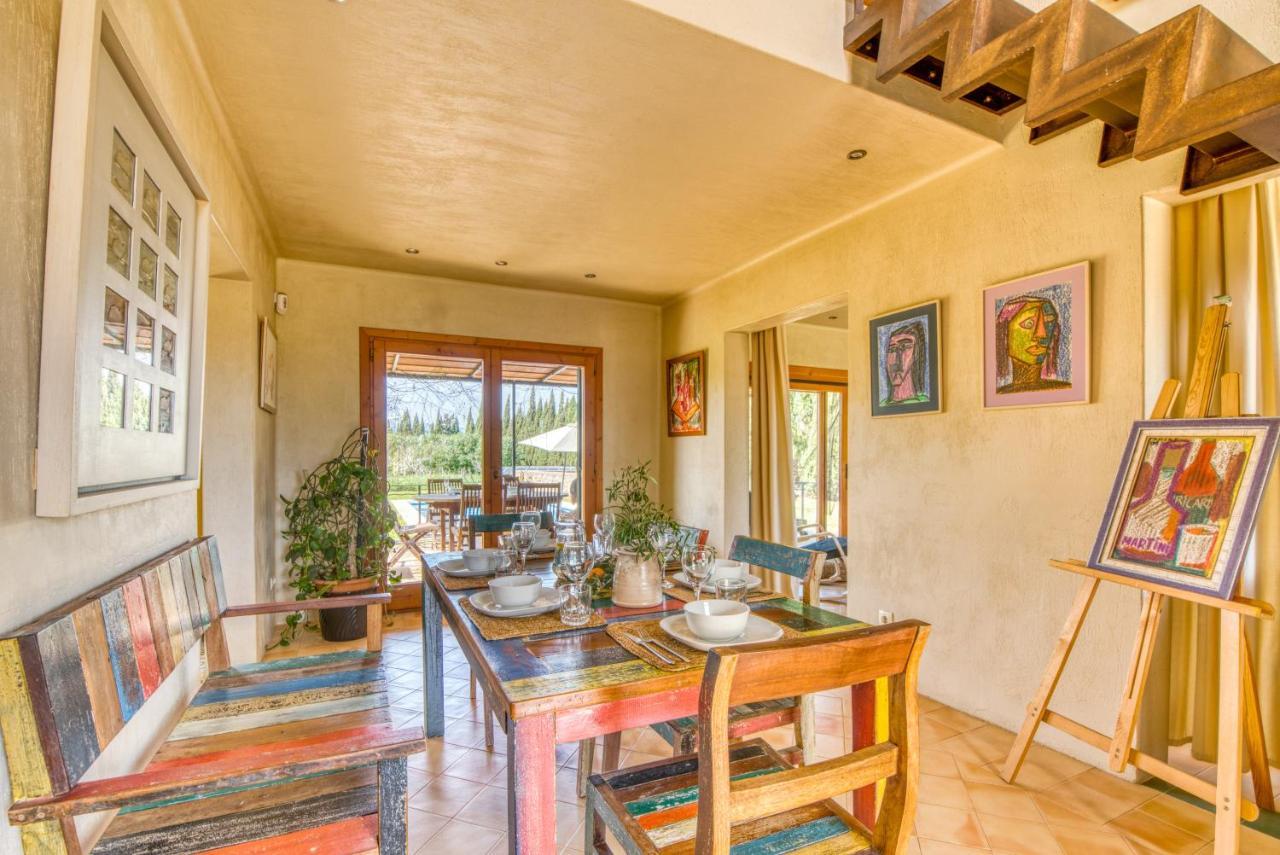 Traumhafte Finca Son Senyor - Mit Pferdekoppel Villa Sa Pobla Buitenkant foto