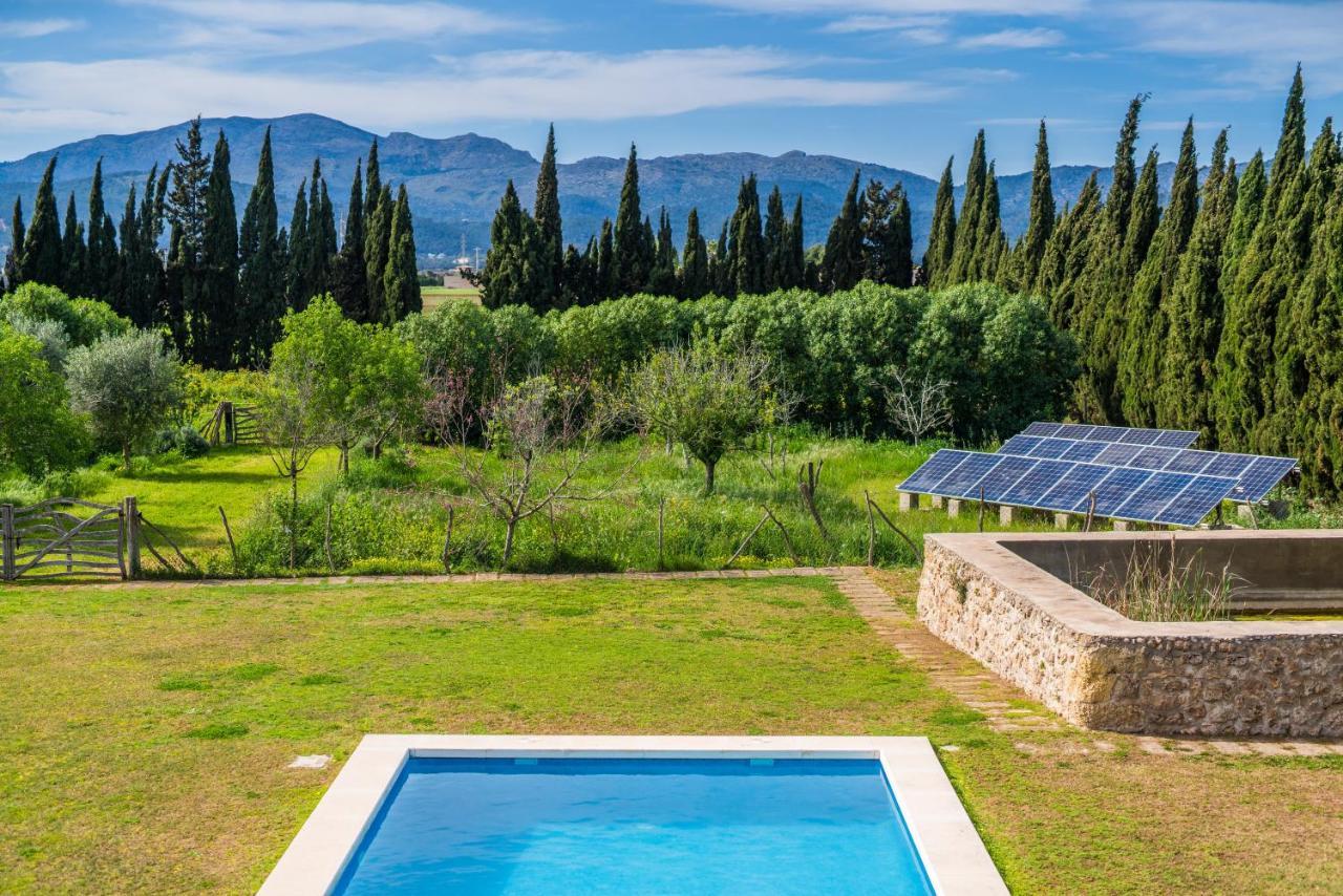 Traumhafte Finca Son Senyor - Mit Pferdekoppel Villa Sa Pobla Buitenkant foto