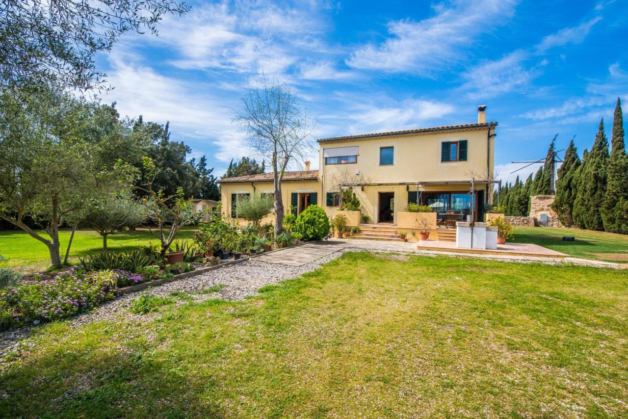 Traumhafte Finca Son Senyor - Mit Pferdekoppel Villa Sa Pobla Buitenkant foto
